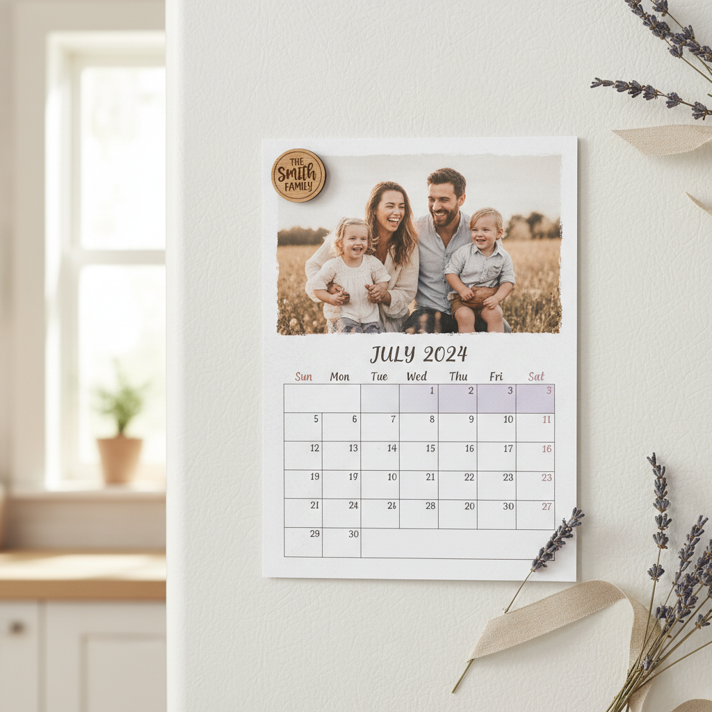 Calendrier Aimanté Personnalisé