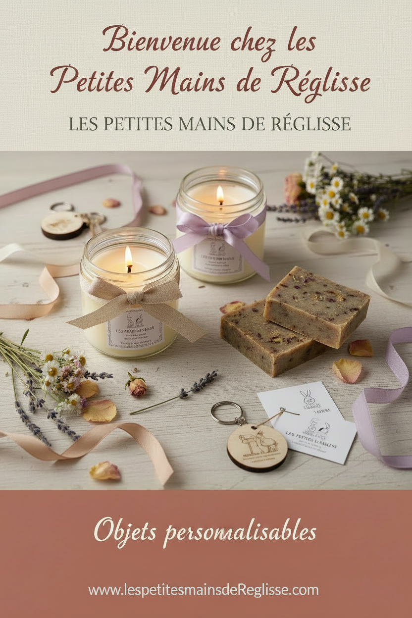 Flyer avec objets personnalisables