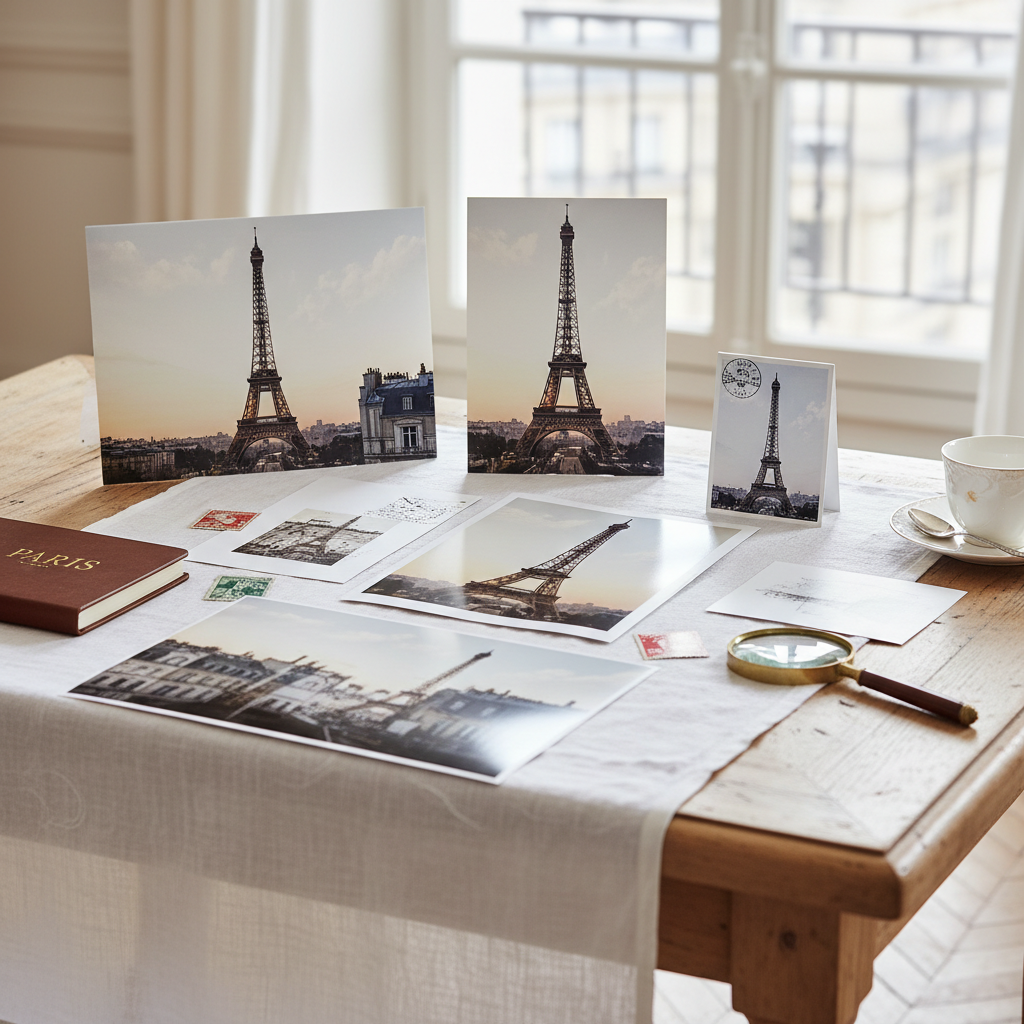 Tirage photo personnalisé avec la Tour Eiffel